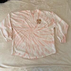 Disney Pink and White Tie-Dye Spirit Jersey